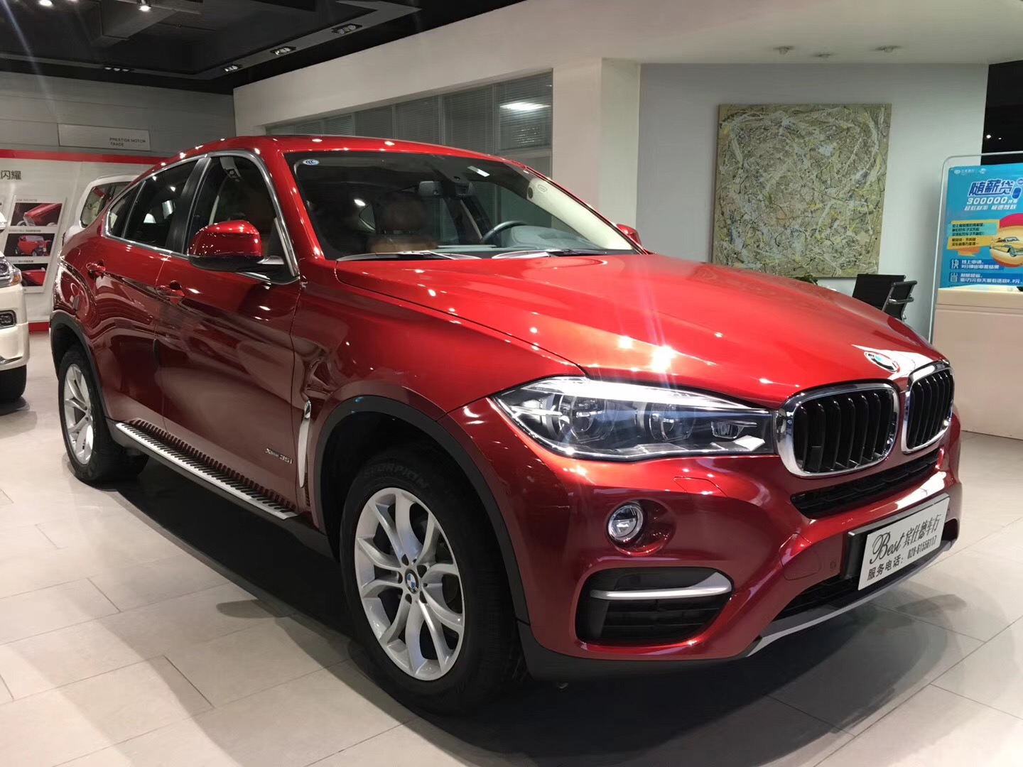 中東(dōng)版寶馬X6 3.0T