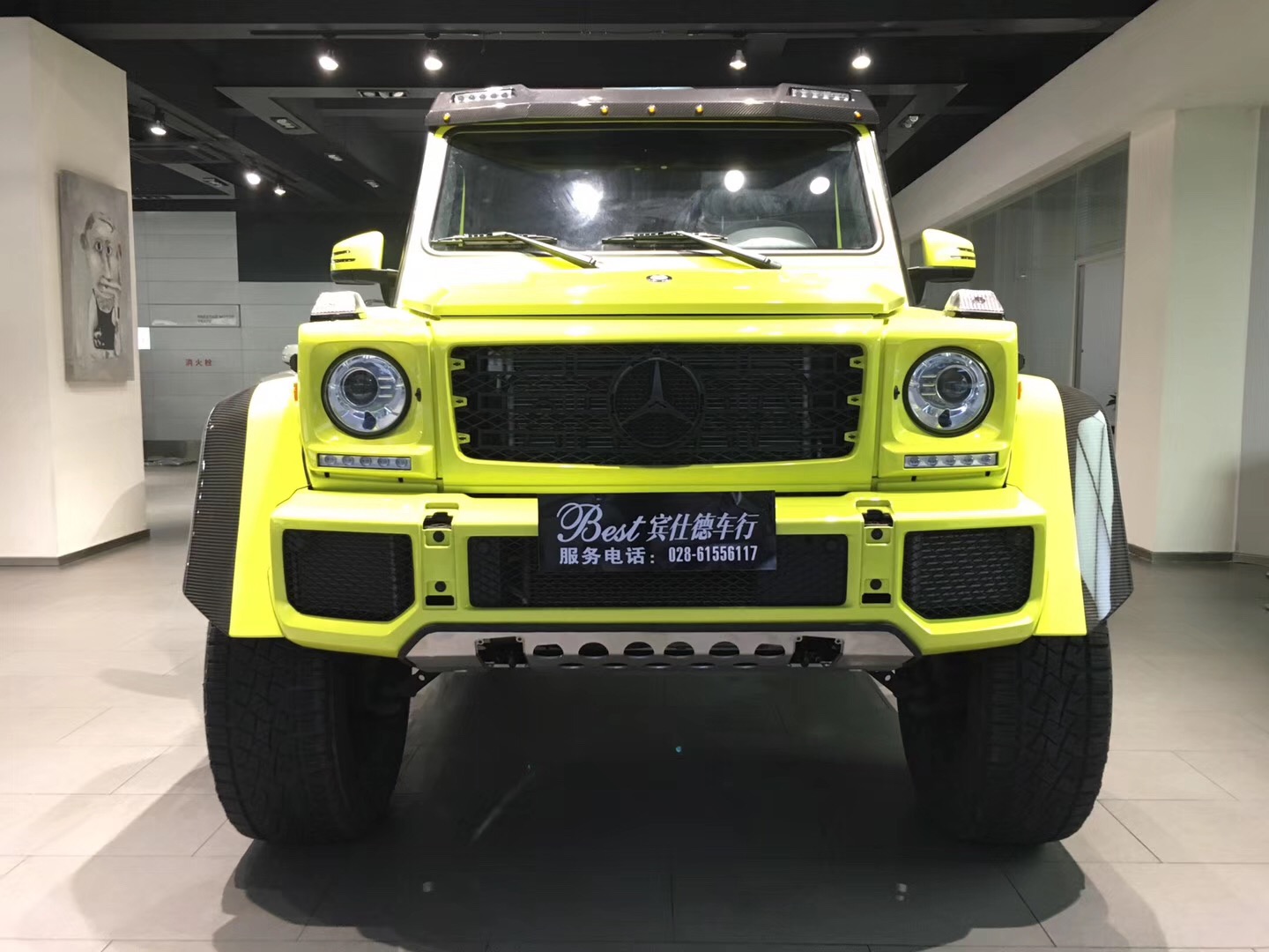 美(měi)規奔馳G5504×4²